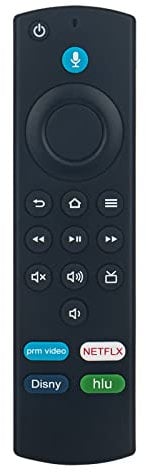 VINABTY Ersetzte Sprachfernbedienung Passend für Amazon Smart TVs Stick Lite, Smart TVs Stick (Gen 2 and Later), Smart TVs Stick 4K, Smart TVs Cube(1st Gen and Later), Smart TVs(3rd Gen)