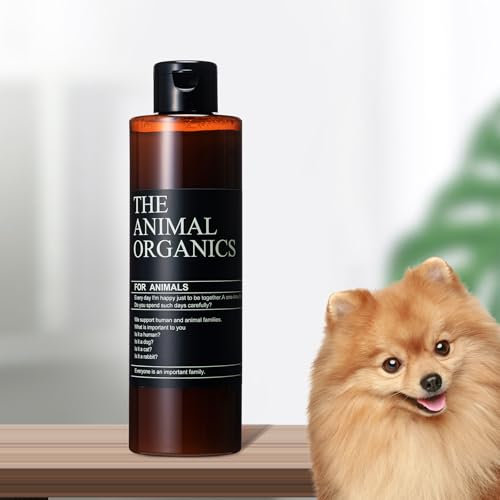 The Animal Organics Conditioner für Hunde 98% pflanzliche Inhaltsstoffe nach menschlichem Standard Hundespülung Feuchtigkeit und Glanz für alle Hunderassen Hergestellt in Japan 250ml