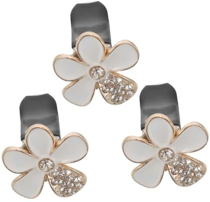 PartyKindom 3stücke Auto Vent Clips Blumenform Lüftungsschlitze Für Auto-innenraum Deko Einfache Installation Für Stilvolle