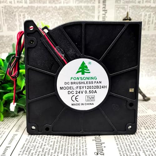 Original FSY12032B24H 12032 24V 0.50A 12CM turbo blower cooling fan
