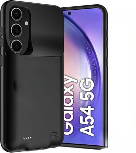 Upgraded Battery Case for Samsung Galaxy A54, 7000 mAh Rechargeable Charger Slim Portable Charging Case Mobile Phone Battery Charger Case