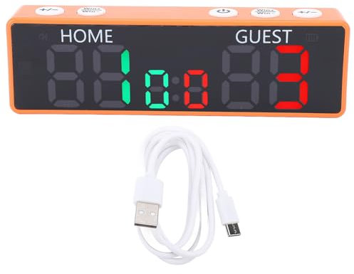 6-stellige Digitale Anzeigetafel, V30Mini LED Digital Score Panel Stoppuhr Tischspiel-Timer