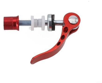 Leicht und Sattelstütze Schnellspanner Geeignet für MTB und Rennräder (Rot)