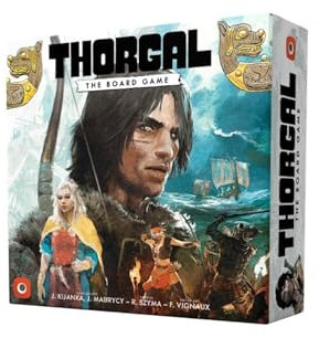 Thorgal: Das Brettspiel – Kooperatives Strategiespiel im Fantasy-Universum der Comics, Abenteuer- und Erkundungsspiel für 1–4 Spieler