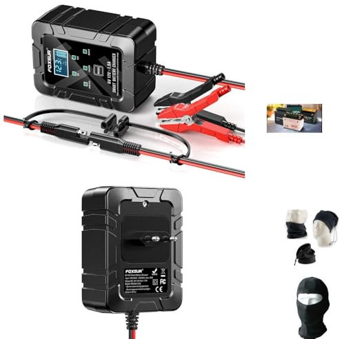 COMPATIBILE CON DUCATI MONSTER 696 CARICABATTERIE MANTENITORE PER BATTERIE AL PIOMBO 12V DA 4AH A 30AH CARICA INTELLIGENTE AUTOMATICO PER MOTO SCOOTER QUAD JET SKI AUTO CAMPER