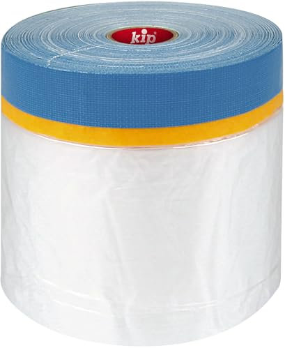 Kip Multi-Masker - 3 in 1 Washi-Tec und Gewebeband Masker zum Maskieren, Schützen und Verputzen 1500 mm x 20 m | Abdeckband & Putzerband für Wandfarbe, Spachtelmasse, Acryl, Streichen und Lackieren