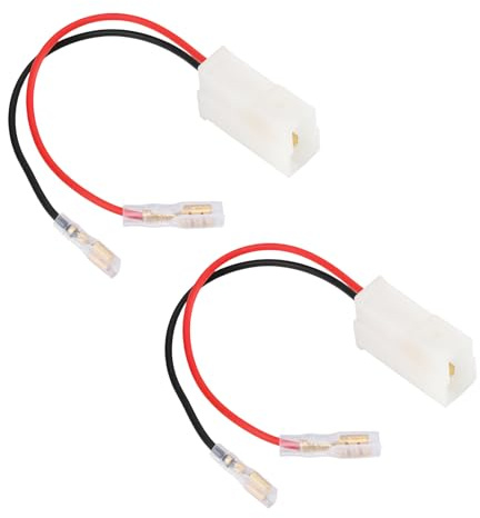 Briny River 2pcs Car Speaker Plug Adaptor 15cm Compatible with Ford Fiesta Mk5 Transit Mk6
