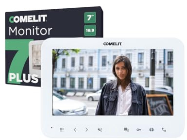 Comelit G116V Monitor Videocitofono 7” Aggiuntivo per Kit G115KEU | Monitor videocitofono aggiuntivo da 7” per ampliare il kit Comelit G115KEU con un secondo punto di risposta in casa.