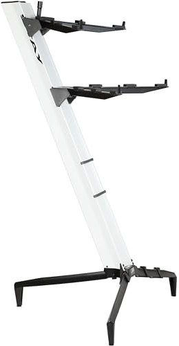 STAY - Tower 2 Tier Keyboard Stand - White