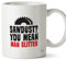 Hippowarehouse Sawdust? You Mean Man Glitter Printed Mug Cup Ceramic 10oz