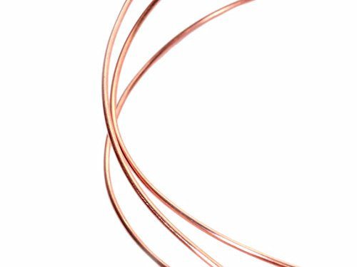 Filo di Ottone in roségoldfarben 1 mm 2 m di Vintage Parts DIY Gioielli Filo Gioielli Filo Filo Metallico