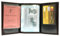 LOLUNA® - Porte Papier Voiture en Cuir Graine Souple - Format 3 Volets Compact - Etui Carte Grise, permis, identité, Assurance, crédit, dans Plusieurs Couleur pour Homme et Femme - Brun