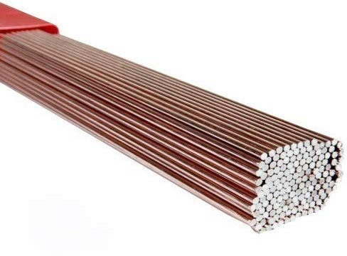 Tiges de remplissage de soudure TIG en acier doux 5 kg A18 ER70S-6 1 m de longueur 1,6 mm