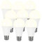 Luminea E27 LED Glühbirnen: 9er-Set dimmbare LED-Lampen warmweiß, 11 W, E27, 2700 K, 1.050 lm (LED-Leuchtmittel dimmbar, E 27 LED, Wohnzimmerleuchten)