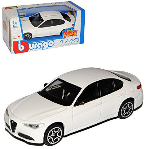 Alfa Romeo Giulia Typ 952 Limousine Weiss Neueste Generation Ab 2016 1/43 Burago Modell Auto