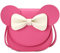 Ondeam Little Mouse Ear Bow Crossbody Purse,PU-Schultertasche für Kinder Mädchen Kleinkinder