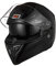ORIGINE Integral-Helm Full-Face Motorrad-Helm ECE mit Visier (SOLID MATT Black, XL)