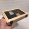 Box für Feuerzeuge 8 ZIPPO Vitrine für Sammlerfeuerzeuge ZIPPO ST DUPUNT (helles Holz)