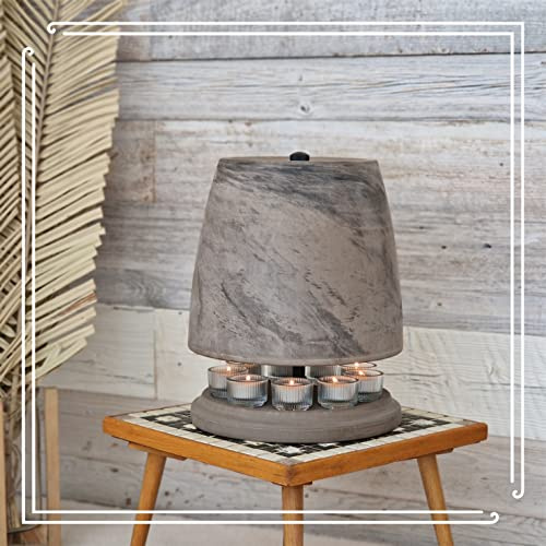 NTRY Home® CandleStove Teelichtofen - Stil Maestro XXL Ø28 cm - Doppelwandig - 3Top Heater - Teelichtheizung - Teelichtwärmer - Tischofen - Tischheizung - Tischwärmer