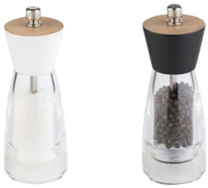 APS 2er Gewürzmühlen Set -FRIDA- bestehend aus Salz- & Pfeffermühle Ø 6 cm