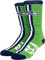Fanatics For Bare Feet NFL Team Socks Socken (Seattle Seahawks, 37-42)