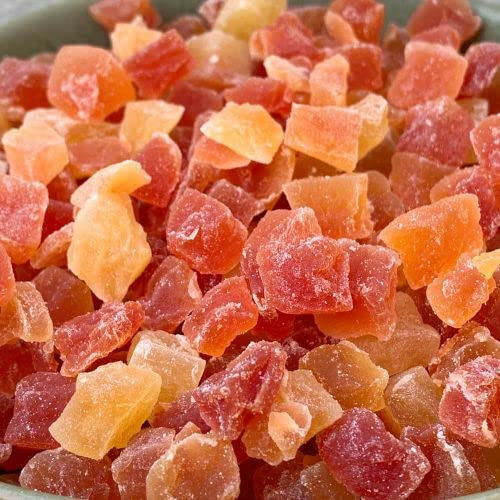 NULTHY - 1kg Papaya Deshidratada - Sabor Dulce y Textura Suave - Aporte de Vitaminas A, B y C - Sin Gluten