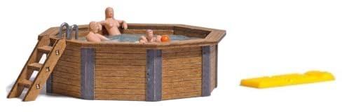 1832 Gartenpool mit Familie