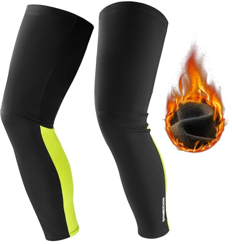 ROCKBROS Unisex Armlinge Beinlinge Winter Winddicht Armwärmer Beinwärmer | für Radfahren, Angeln, Fußball, Basketball, Wandern, Laufen, Outdoorarbeit