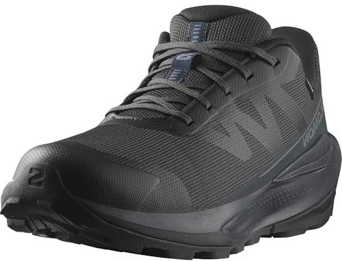 Salomon Elixir Tour wasserdichte Herren Wanderschuhe, Outdoor-bereit, Angenehmes Laufgefühl, Wetterfest, Dark Navy, 41 1/3