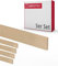 Gedotec Holzleisten zum basteln - Holzbretter zum bauen aus Buchen-Holz 95 cm | 5 Stück 5x30x950 mm | BASIC | vielseitiges Holz zum Basteln und Bauen von verschiedenen Objekten