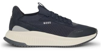 BOSS Herren TTNM EVO Slon TTNM EVO Sock-Sneakers mit gestricktem Obermaterial und Fischgrät-Sohle Größe