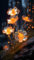 Holz-Bild 30 x 50 cm: Fantasieblume im Wald bei Nacht. 3D-Illustration. (213332743)