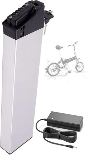 36V 48V 8Ah 10Ah 13Ah Batteries Vélo Au Lithium, 36V 48V Batterie Velo Electrique Haute Puissance Batterie Li-ION E-Bike pour 200W 350W 500W 750W 800W Moteu avec Chargeur 36V 8Ah,410mm