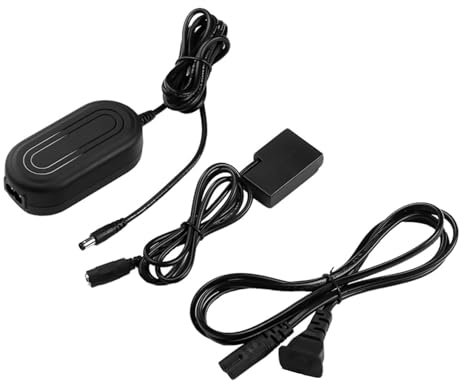 DR-E18 Coupler LP-E17 Dummy Battery AC Power Adapter Kit for Canon R8, R50, R10