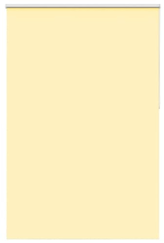 vidaXL Roller Blind - Yellow Blackout Fabric, 145x230 cm, Child Safe & Adjustable Window Treatment