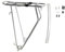 28 Zoll RACKTIME Fahrrad Gepäckträger Federklappe IMM System Silber 25kg