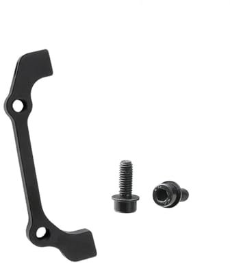 Disc Brake Adapter for Mountain Bike, Post/Side Mount Adapters for 160/180 /203/140 mm Disc Brake Rotor Front Rear Mounting (IS-F180/R160)