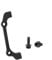 Disc Brake Adapter for Mountain Bike, Post/Side Mount Adapters for 160/180 /203/140 mm Disc Brake Rotor Front Rear Mounting (IS-F180/R160)