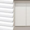 Alu-Jalousie,Bohren Aluminium-Jalousie,25mm Lamellen Metall Jalousette,Innen Sichtschutz Fenster Rollo,Verdunkelungsrollo Für Zuhause Büro,Weiß,Anpassbare Größe,Breite x Höhe (50cm x 80cm)