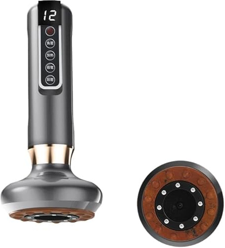 Lymphdrainage Gerät Manuelle Entstauungstherapie Gegen Schwellungen Und Wassereinlagerungen Massageinstrument Professionelle Körperbehandlung Mit Absaugtechnik (Grau)