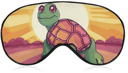 Schlafmaske für Seitenschläfer – Kein Schildkrötenblick in der Sonne – Augenschutz für Reisen, Flüge und Arbeit