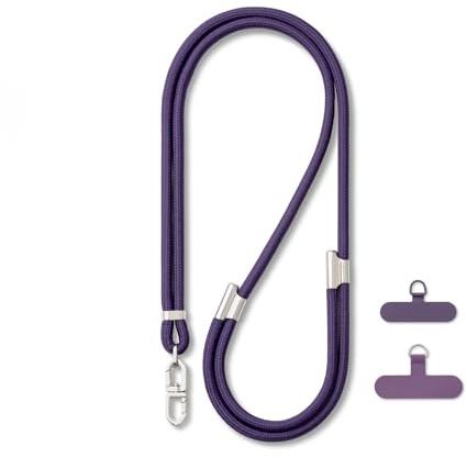 AOKSUNOVA Handykette Universal Handyband zum Umhängen Phone Lanyard | Phone Lanyard mit Verstellbarer Länge 80–150 cm, für Reisen, Outdoor und den täglichen Gebrauch