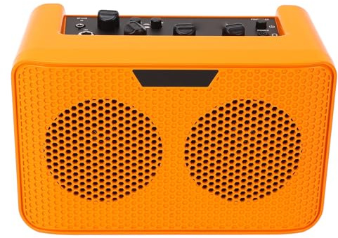 Sorandy Bärbar Gitarrförstärkare för Träning, Prestanda |Allt i Ett med Bluetooth och Delay, 10W Bärbar Förstärkarhögtalare för Elgitarrspelare