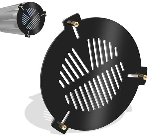 Astromania Bahtinov Fokussiermaske für Teleskope, FM80 mm für einen Rohraußendurchmesser (OD) von 85 mm-120 mm, kann mit den Messingschrauben innerhalb oder außerhalb des Zugrohrs montiert werden