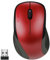 Speedlink KAPPA Mouse wireless - leichte USB Maus kabellos mit 2.4G USB-Empfänger, PC Maus ohne Kabel für PC, Laptop und Notebook, Büro, Office, 1200dpi, rot