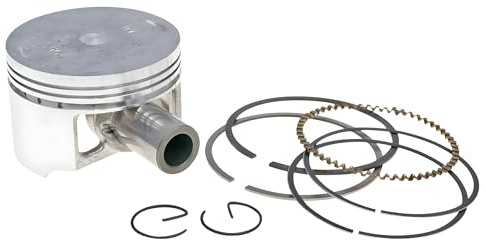Kolben Satz Naraku 125ccm 52,4mm für Honda SH, NES, FES, PES, Keeway Outlook, Tell Logik 125 | Ersatzkolbenkit für Naraku 52,4mm Zylinderkit; kompatibel mit Keeway Outlook 125, Tell Logik 125; mit Ringen, Bolzen, Clips