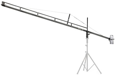 PROAIM Bras de grue pour caméra de 14 pieds pour cardans à 3 axes, tête panoramique et tête fluide. Pour caméras vidéo DSLR jusqu'à 8 kg / 17,6 lb. (P-14)