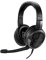 MSI IMMERSE GH30 V2 Casque Gaming - Casque Stéréo, Design Léger & Pliable, Transducteurs en Néodyme 40mm, Micro Amovible, Commandes sur Câble, Connecteur Jack 3.5mm & Câble Séparateur en Y - Filaire