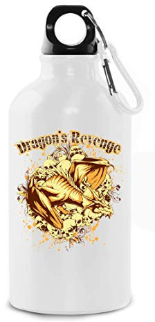 Dragons Revenge Ancient Western Dragon Skulls Tourist Water Bottle