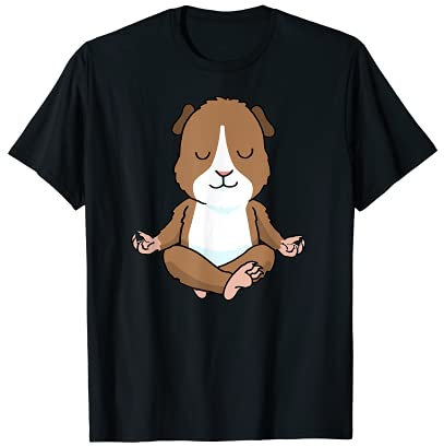 Meerschweinchen Yoga T-Shirt